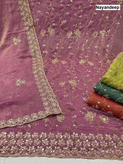 मधुरिमा नयनदीप प्योर सिल्क सलवार सूट निर्माता अहमदाबाद