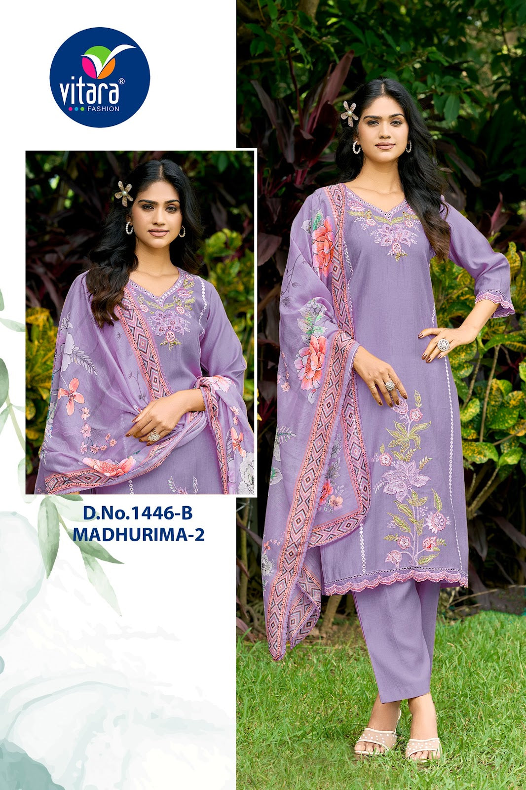 Madhurima 1-2 Vitara Vetican Silk Readymade Pant Style Suits Wholesale Price