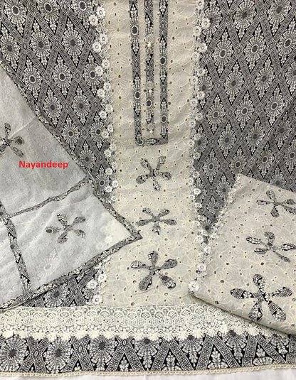 Madhvi Nayandeep Cotton Dress Material Exporter Gujarat