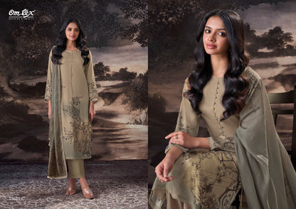 Madisson Omtex Muslin Silk Pant Style Suits Exporter Gujarat