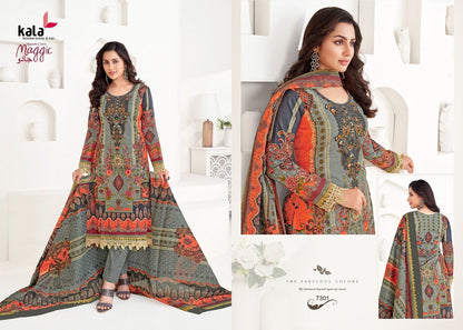Maggic Vol 22 Kala Cotton Karachi Salwar Suits Exporter India
