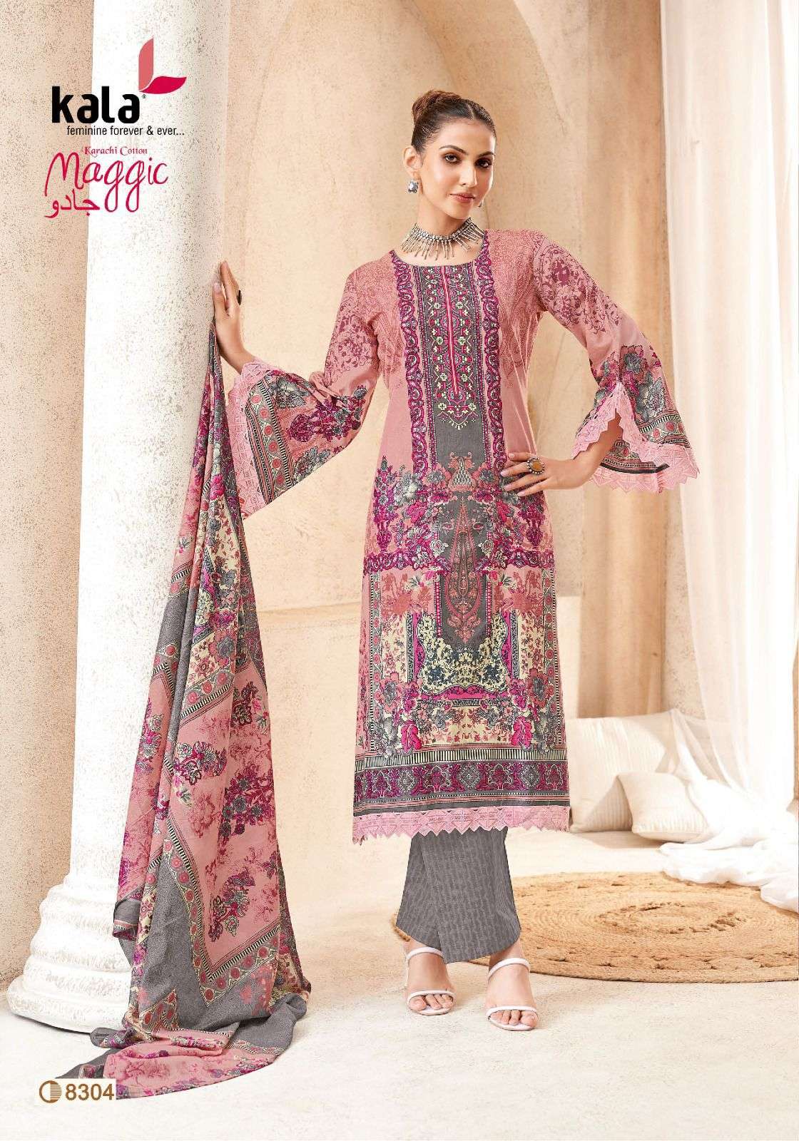 Maggic Vol 23 Kala Cotton Karachi Readymade Suits Wholesale Price