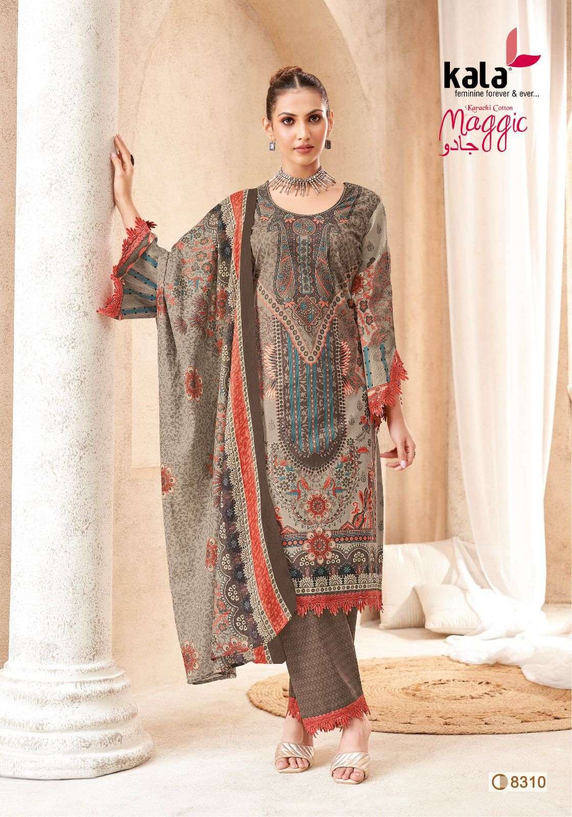 Maggic Vol 23 Kala Cotton Karachi Readymade Suits Wholesale Price