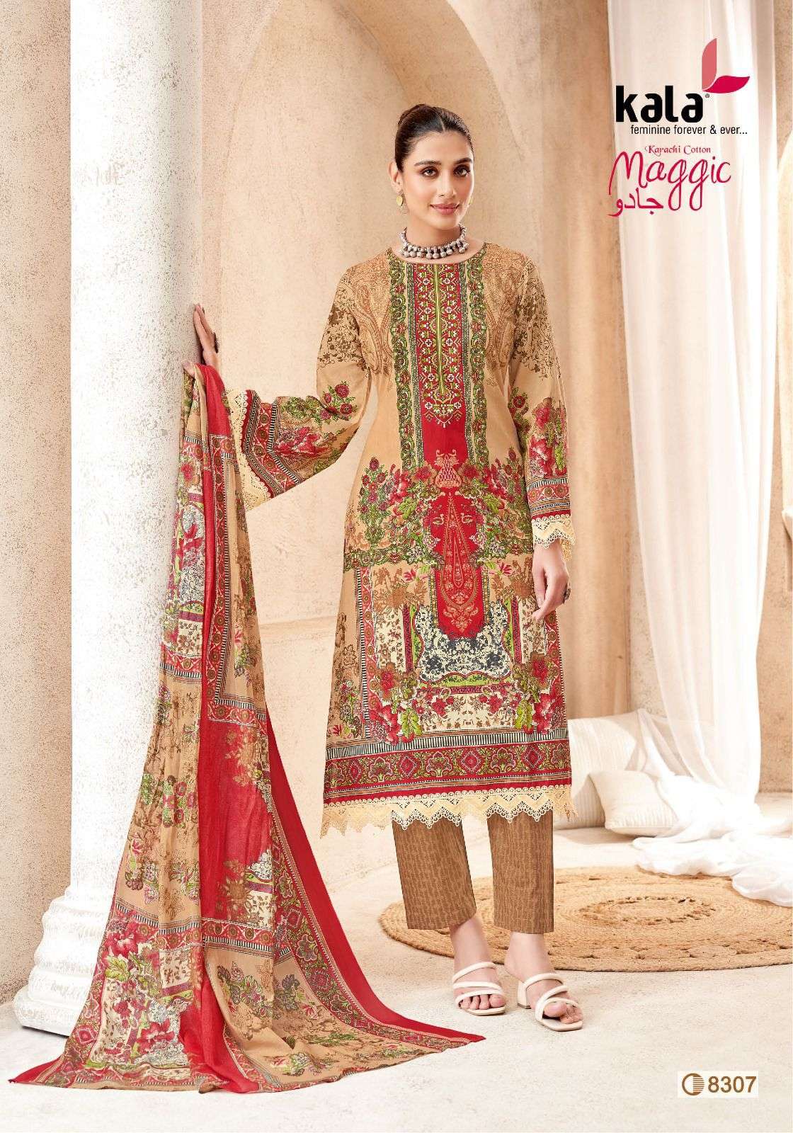 Maggic Vol 23 Kala Cotton Karachi Readymade Suits Wholesale Price