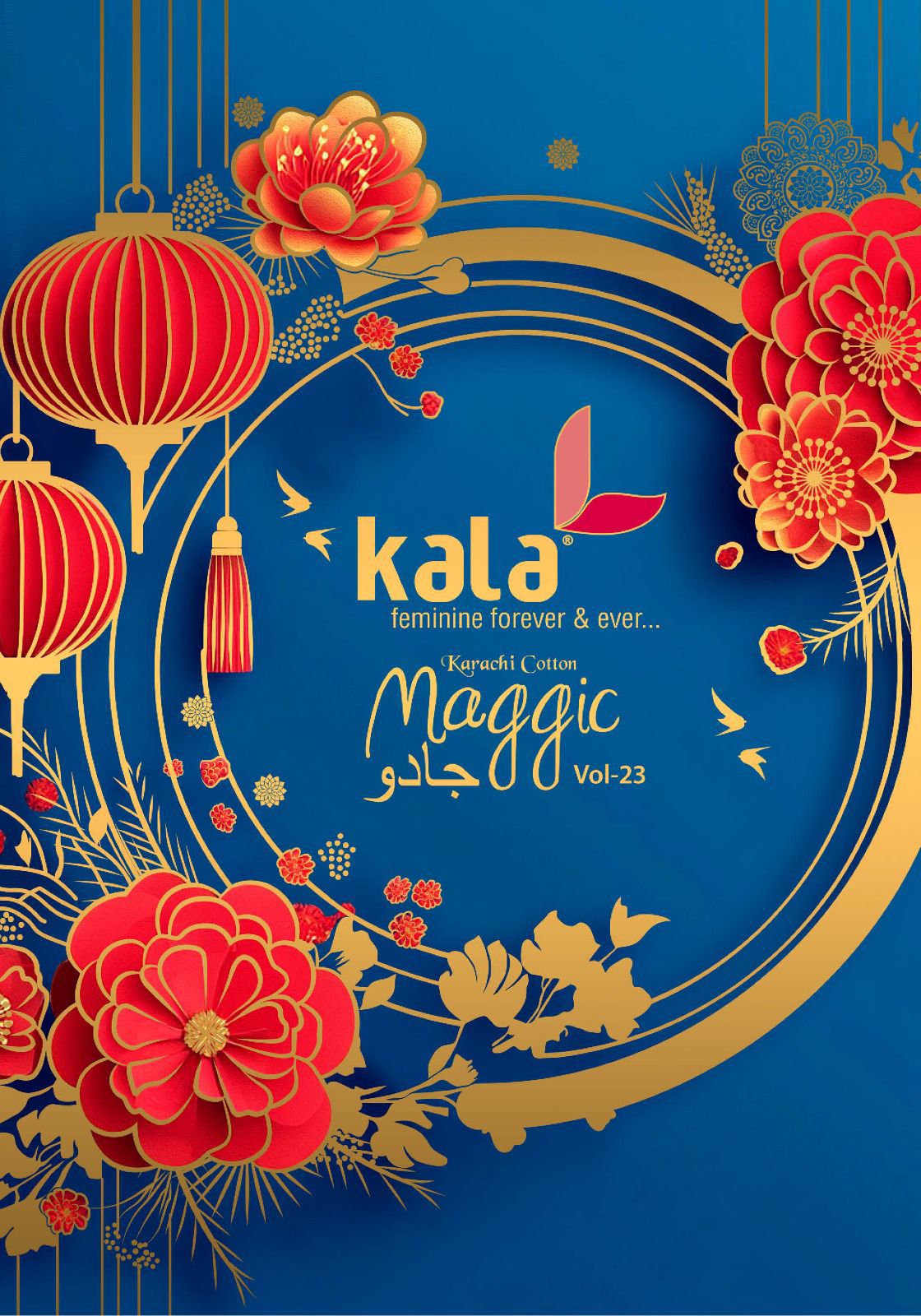 Maggic Vol 23 Kala Cotton Karachi Salwar Suits Supplier