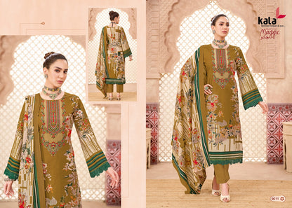 Maggic Vol 24 Kala Mix Cotton Karachi Salwar Suits Supplier