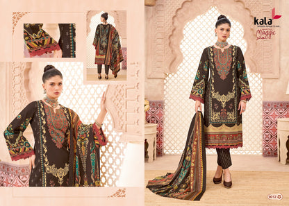 Maggic Vol 24 Kala Mix Cotton Karachi Salwar Suits Supplier