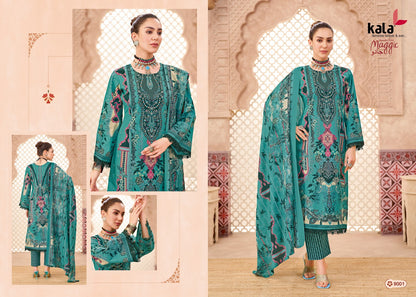 Maggic Vol 24 Kala Mix Cotton Karachi Salwar Suits Supplier