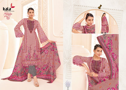 Maggic Vol 25 Kala Cotton Karachi Readymade Suits Supplier Ahmedabad