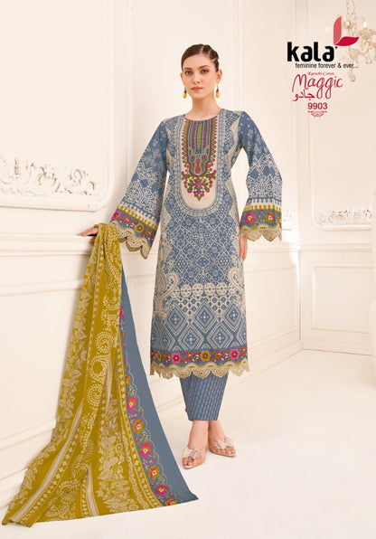 Maggic Vol 25 Kala Cotton Karachi Salwar Suits Wholesale