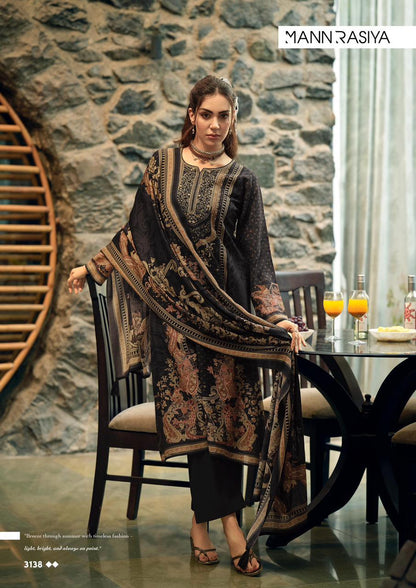 Magic Mannrasiya Lilen Pant Style Suits Supplier India