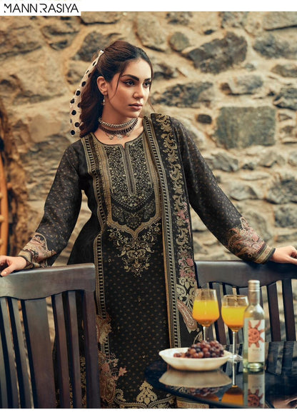 Magic Mannrasiya Lilen Pant Style Suits Supplier India