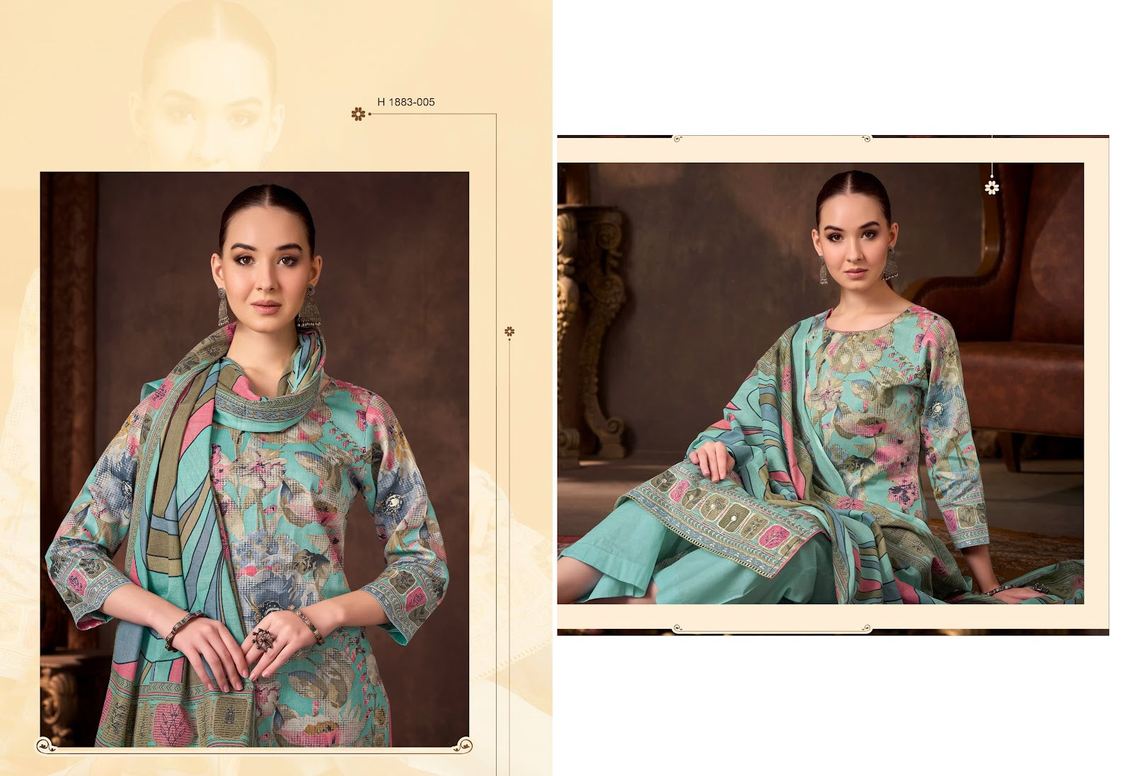 Magic Moment Alok Pure Zam Plazzo Style Suits Wholesale Price