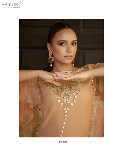 Magic Nx Kaftan Style Sayuri Viscose Jacquard Top Bottom Set Wholesaler India