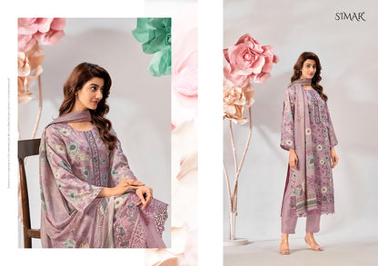 Magic Simar Viscose Muslin Pant Style Suits Exporter Gujarat