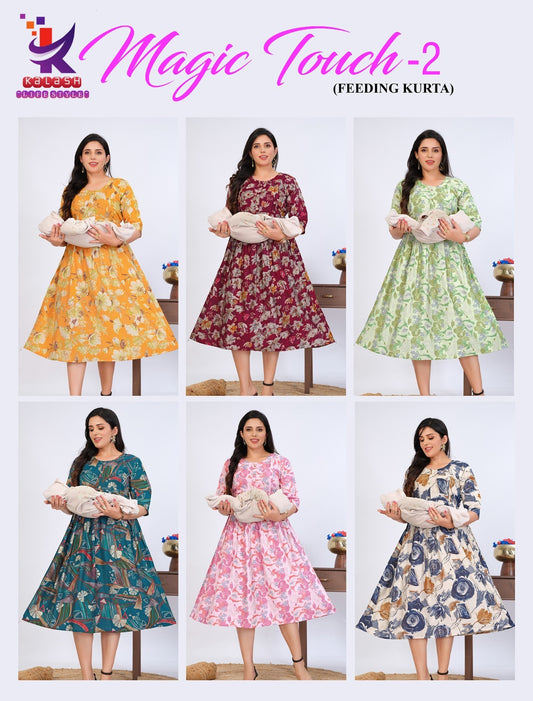 Magic Touch 2 Mlm Kalash Lifestyle Vertican Feeding Kurtis Manufacturer Ahmedabad