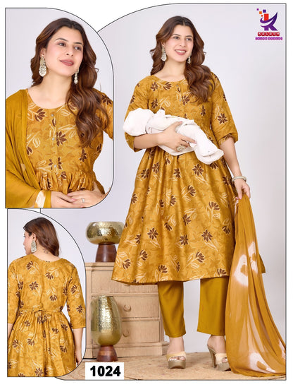 Magical Fairy Mlm Kalash Lifestyle Vertican Feeding Readymade Suit Supplier India