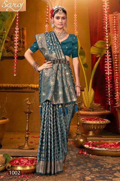 Magical Satin Saroski Vol 1 Saroj Silk Sarees Supplier Gujarat