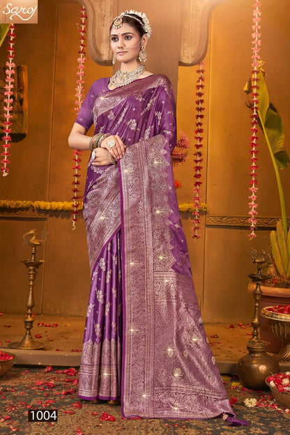 Magical Satin Saroski Vol 2 Saroj Silk Sarees Exporter Gujarat