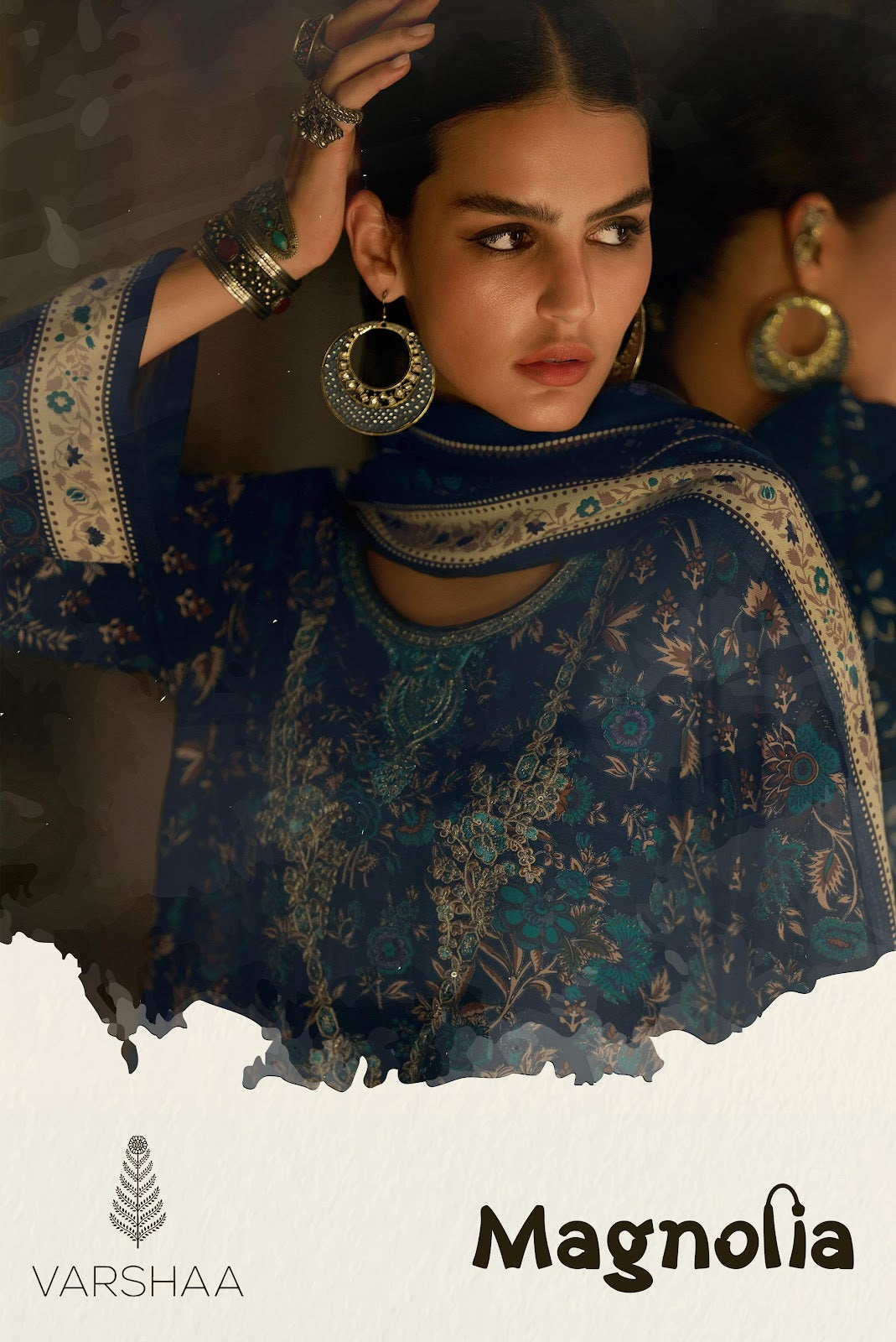 Magnolia Varshaa Pashmina Suits Manufacturer