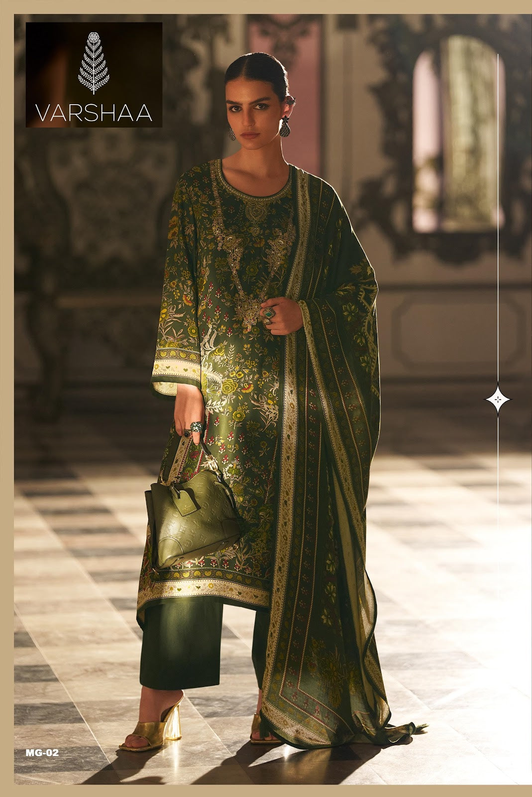 Magnolia Varshaa Pashmina Suits Manufacturer