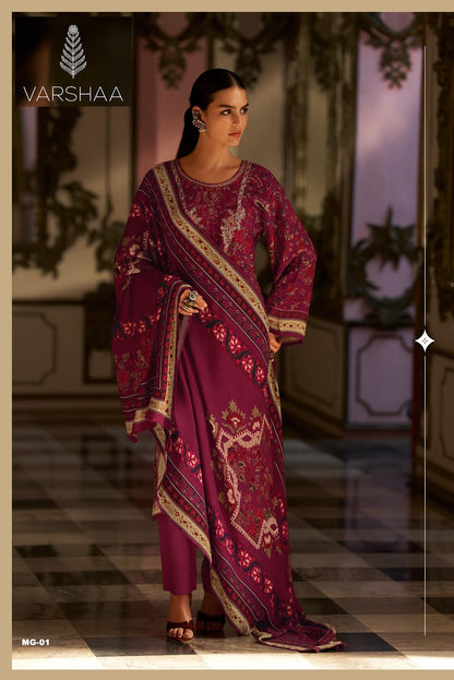 Magnolia Varshaa Pashmina Suits Manufacturer