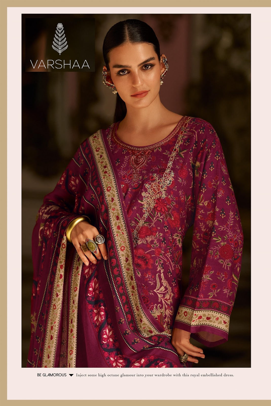 Magnolia Varshaa Pashmina Suits Manufacturer