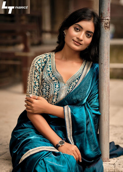 Magnolia Vol 10 Lt Fabrics Silk Sarees Exporter