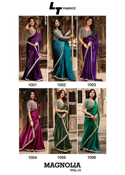 Magnolia Vol 10 Lt Fabrics Silk Sarees Exporter
