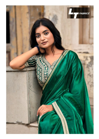 Magnolia Vol 10 Lt Fabrics Silk Sarees Exporter