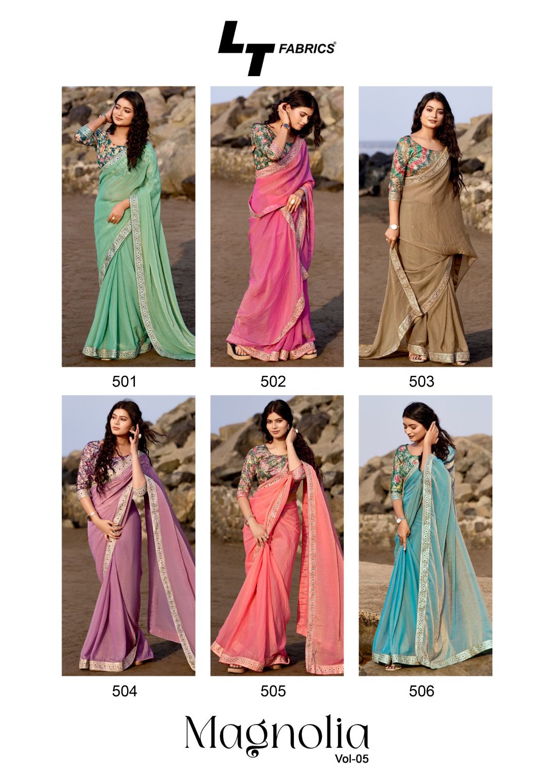 Magnolia Vol 5 Lt Fabrics Silk Sarees Manufacturer