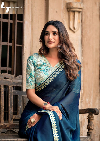 Magnolia Vol 9 Lt Fabrics Moss Sarees Manufacturer India