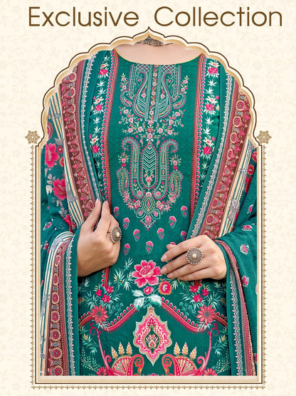 Mah E Noor Harshit Fashion Viscose Reyon Karachi Salwar Suits Manufacturer Ahmedabad