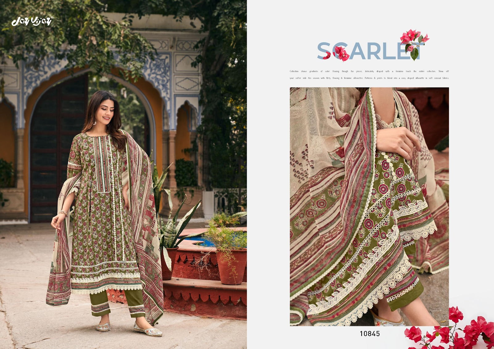 Mahak Jay Vijay Cotton Pant Style Suits Manufacturer Ahmedabad
