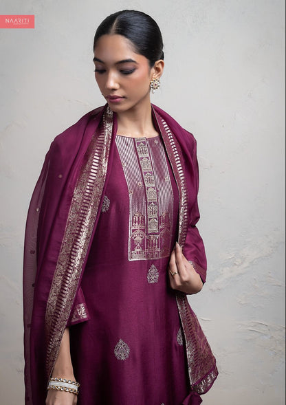 Mahal Naariti Silk Pant Style Suits Wholesaler