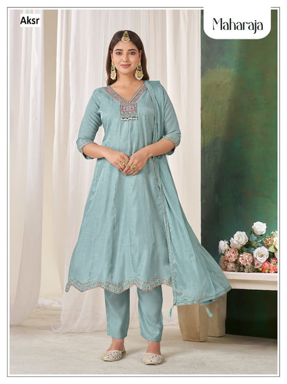 Maharaja Aksr Readymade Anarkali Suits Wholesale Rate