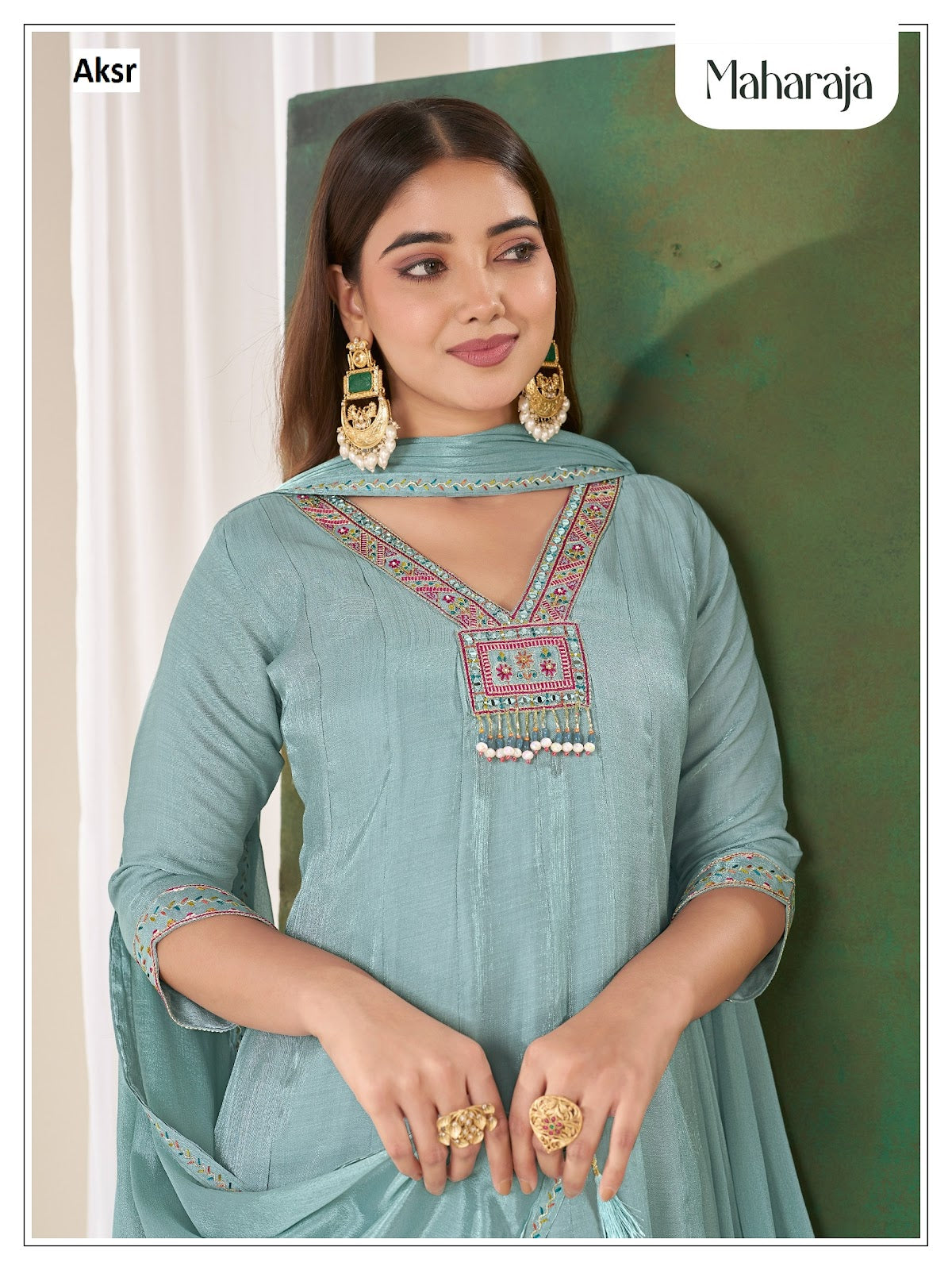 Maharaja Aksr Readymade Anarkali Suits Wholesale Rate