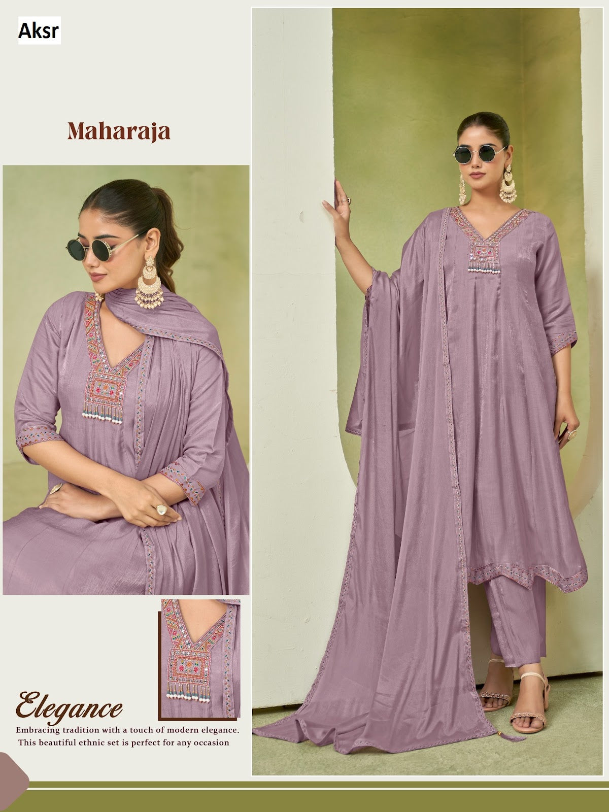 Maharaja Aksr Readymade Anarkali Suits Wholesale Rate
