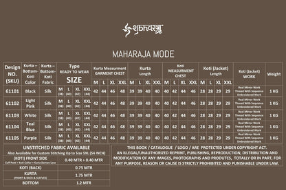 Maharaja Mode With Koti Shubhvastra Silk Mens Kurta Pajama Exporter Gujarat