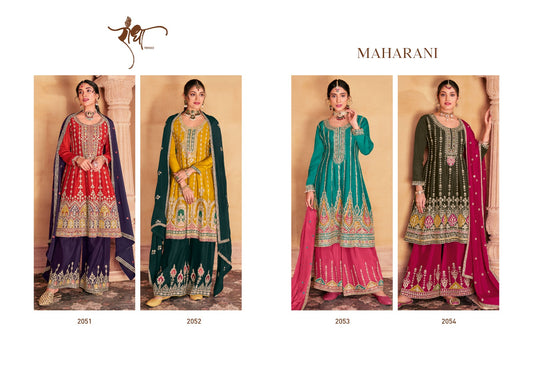 Maharani Radha Trendz Chinon Readymade Suits