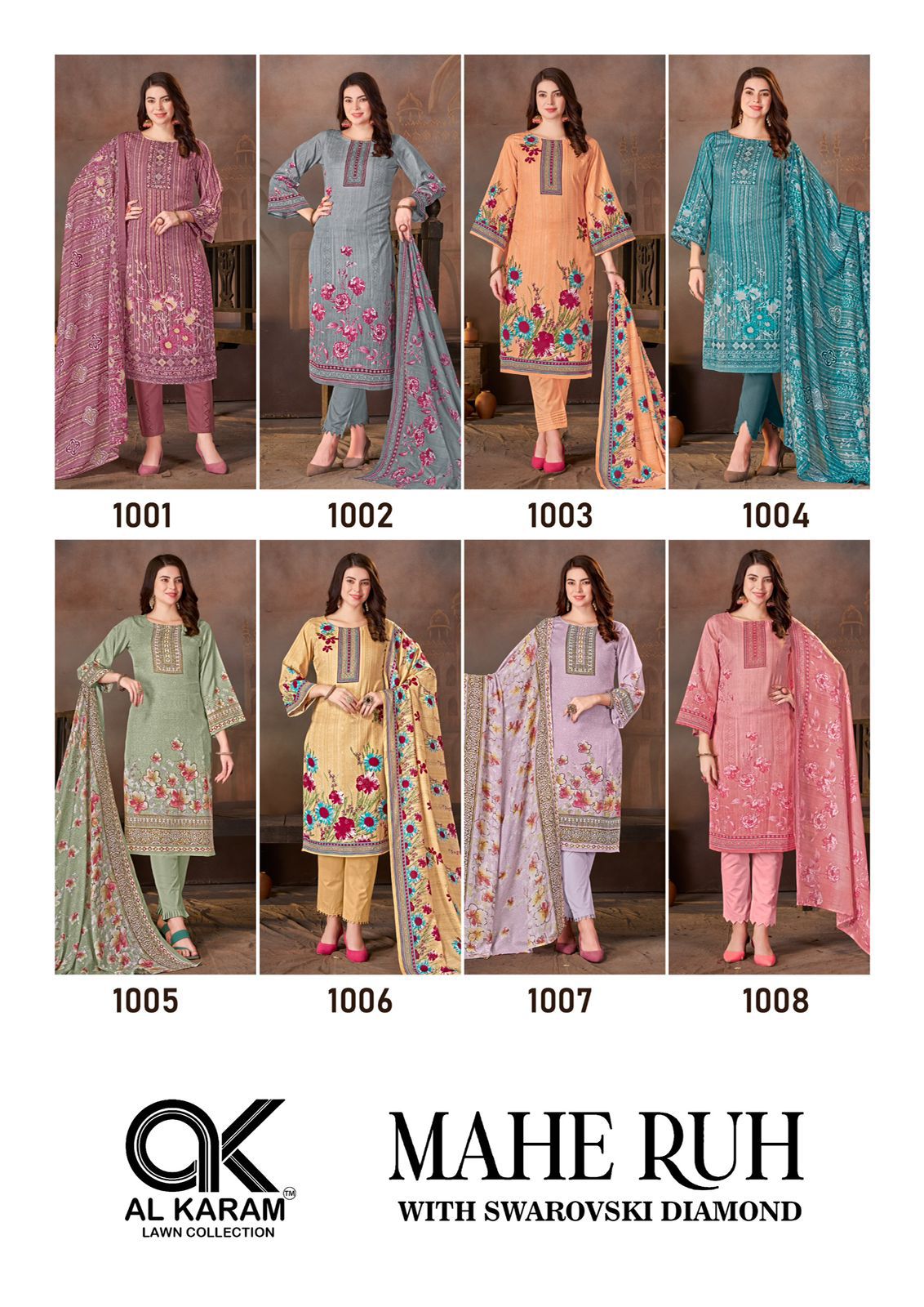 Mahe Ruh Al Karam Soft Cotton Karachi Salwar Suits