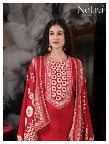 Mahek Vol 2 Netra Muslin Pant Style Suits Supplier