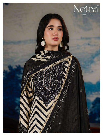 Mahek Vol 4 Netra Bemberg Pant Style Suits Supplier India