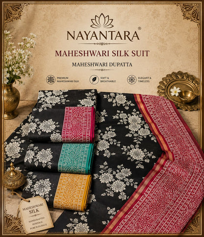 Maheshwari Silk Nayntara Salwar Suits Wholesale Rate