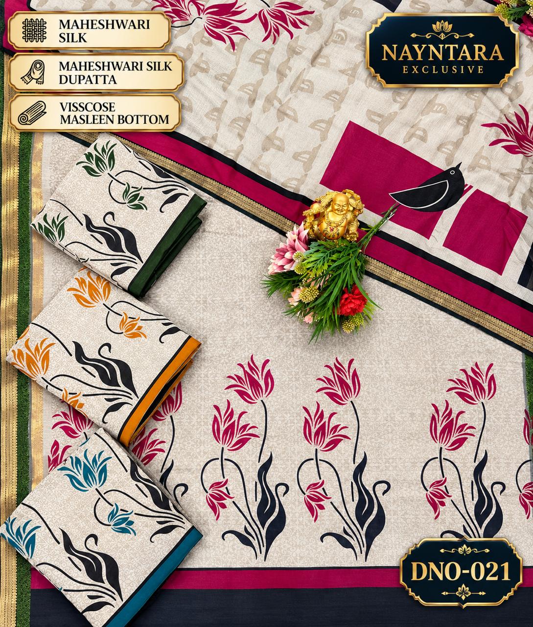 Maheshwari Silk Nayntara Salwar Suits Wholesale Rate
