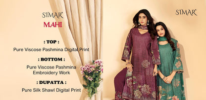 Mahi Simar Pashmina Suits Supplier Gujarat