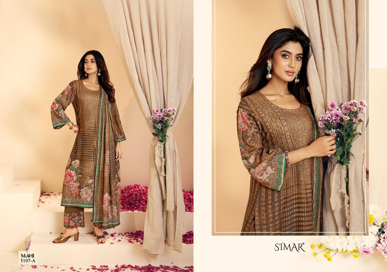 Mahi Simar Pashmina Suits Supplier Gujarat