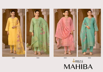 Mahiba Ibiza Lilen Pant Style Suits Supplier Gujarat