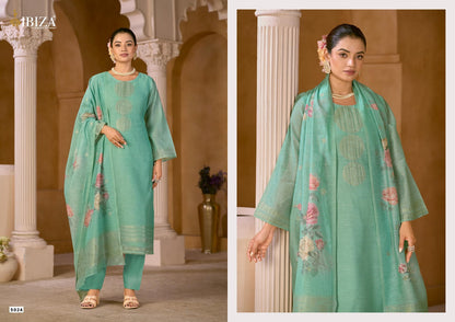 Mahiba Ibiza Lilen Pant Style Suits Supplier Gujarat