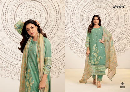 Mahika Jay Vijay Lilen Pant Style Suits Manufacturer